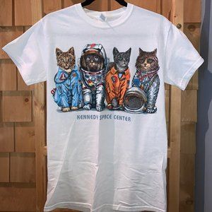 NASA Kennedy Space Center Cat Shirt